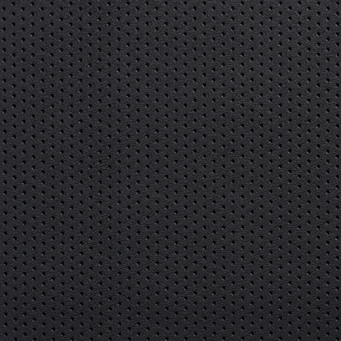 V129 Black Perforated upholstery texture