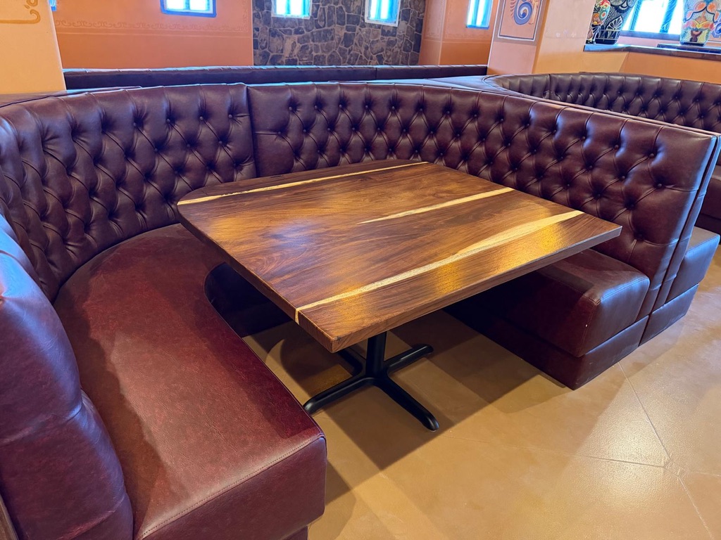 Tables and booths for Casavera in Tucson