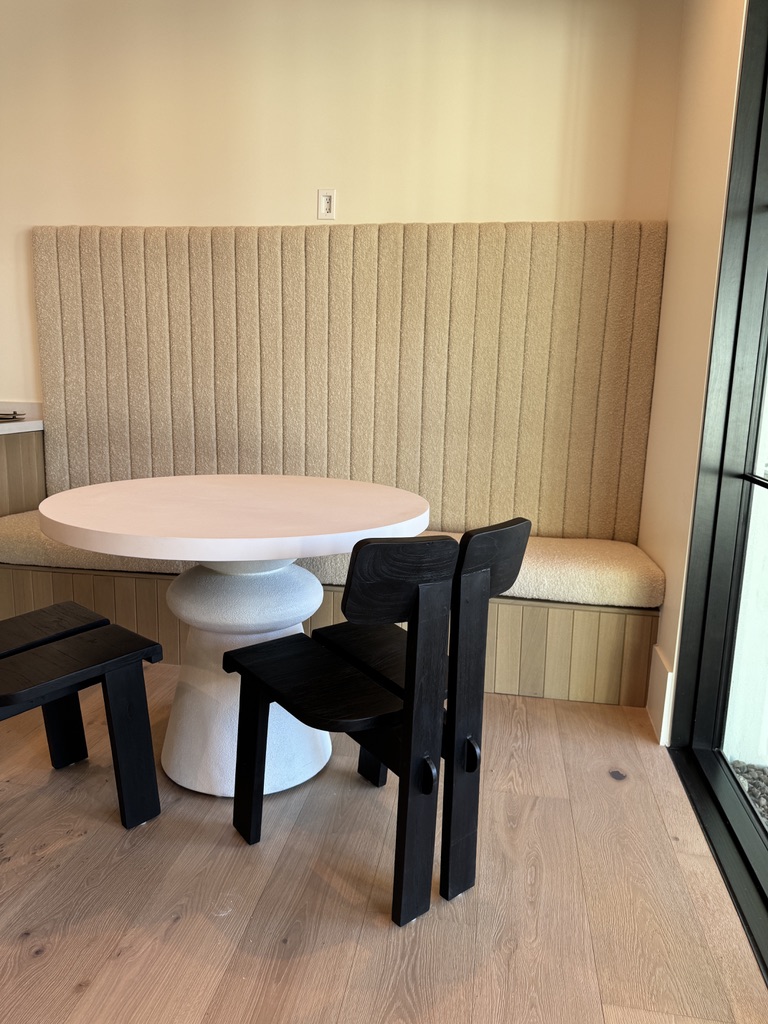 Arizona Residential Beige Tall Channel Banquette