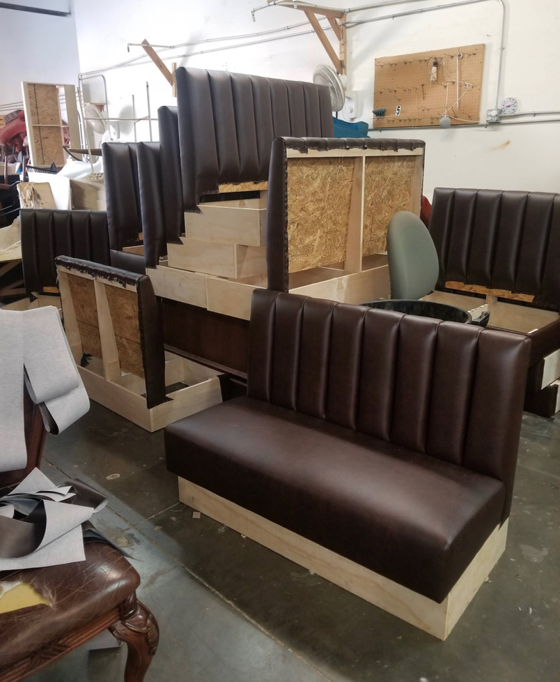 Filiberto’s: custom seating