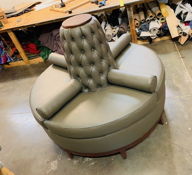 Gray Bolster Circular