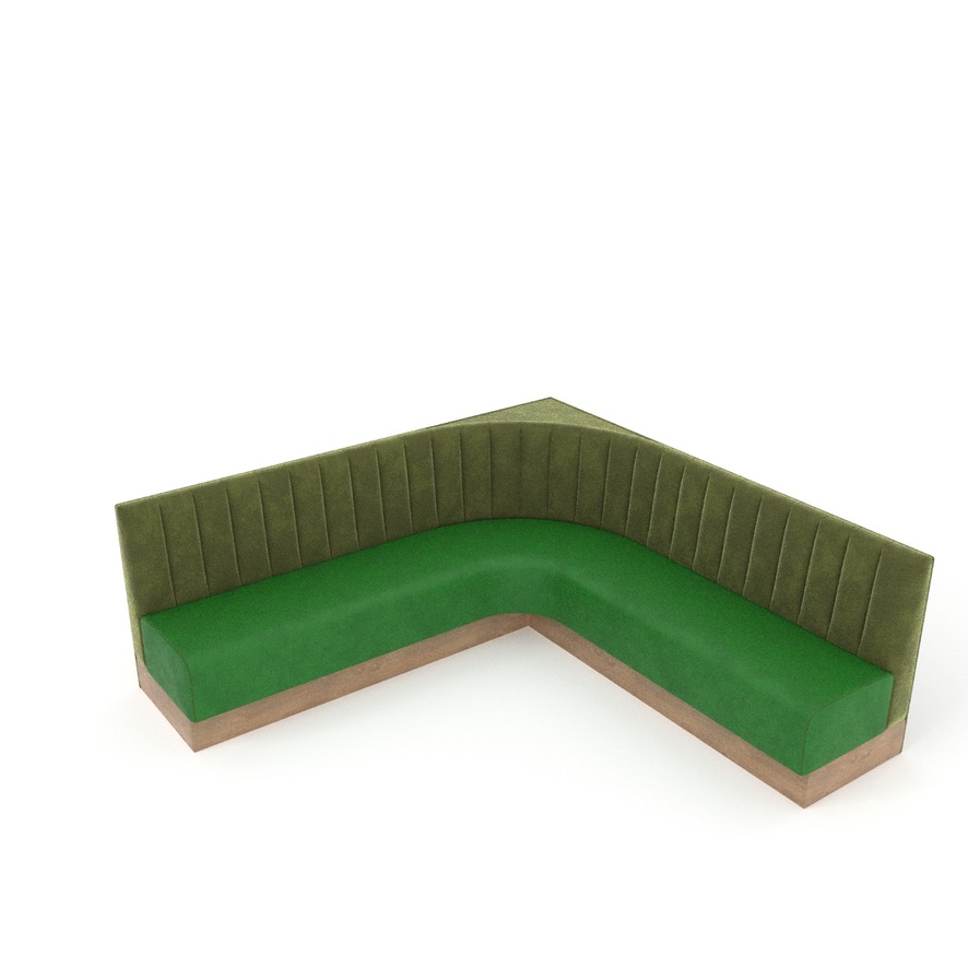 Green Channel L Wood Base Renders