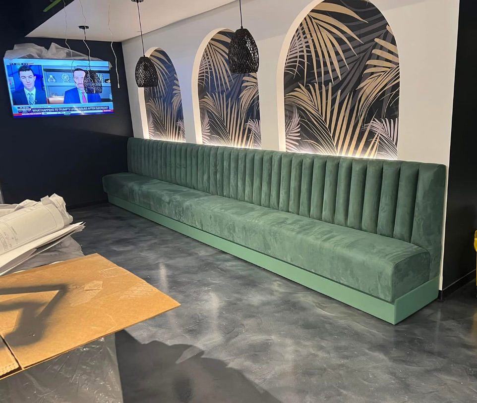 Illinois Green Banquette Matter Of Time
