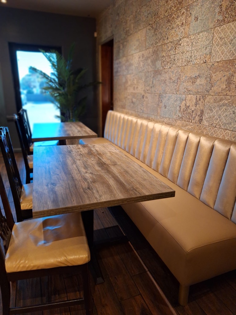 India Palace: custom seating