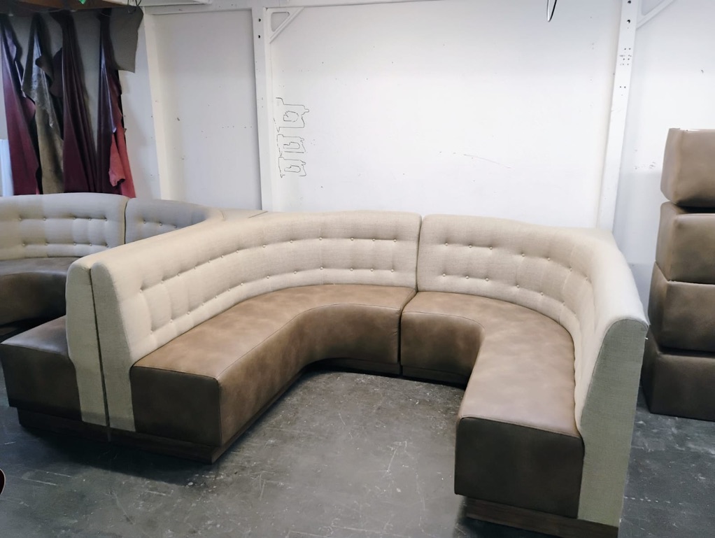Lake Havasu Restaurant Curved Booths