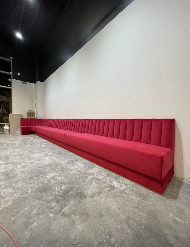 Red Channel Long Wall Corner Onsite