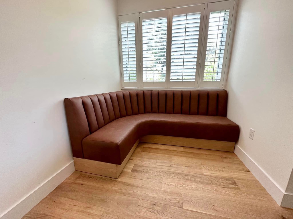 Residential Brown Channel L Light Wood Base