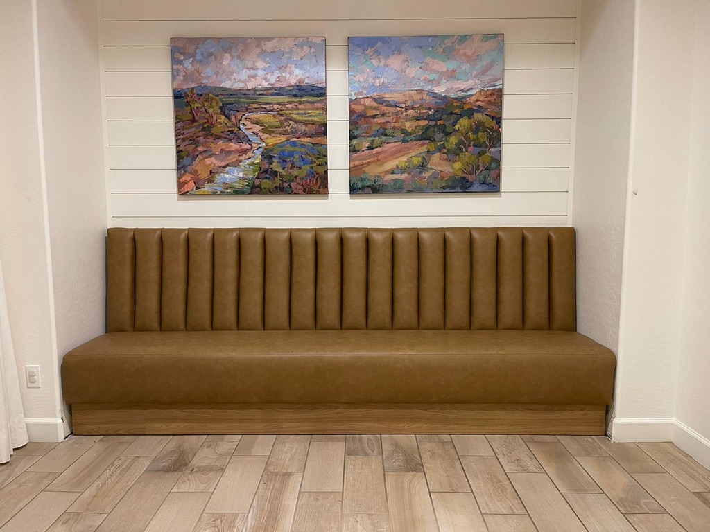 Residential Caramel Channel Alcove Wood Base