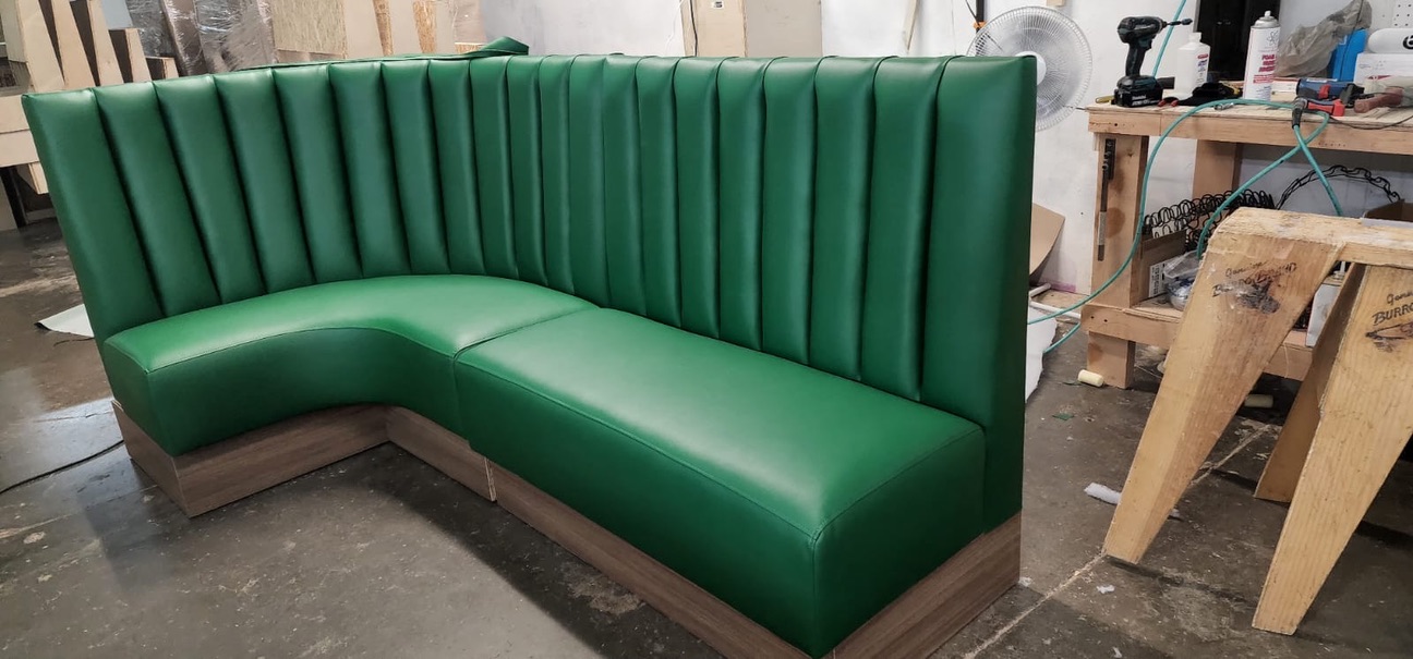 Residential Green Channel L Wood Base