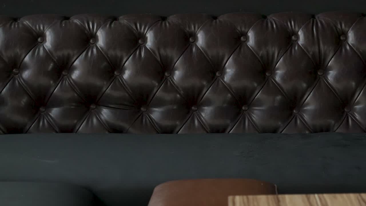 Craftsmanship and upholstery during restaurant furniture production