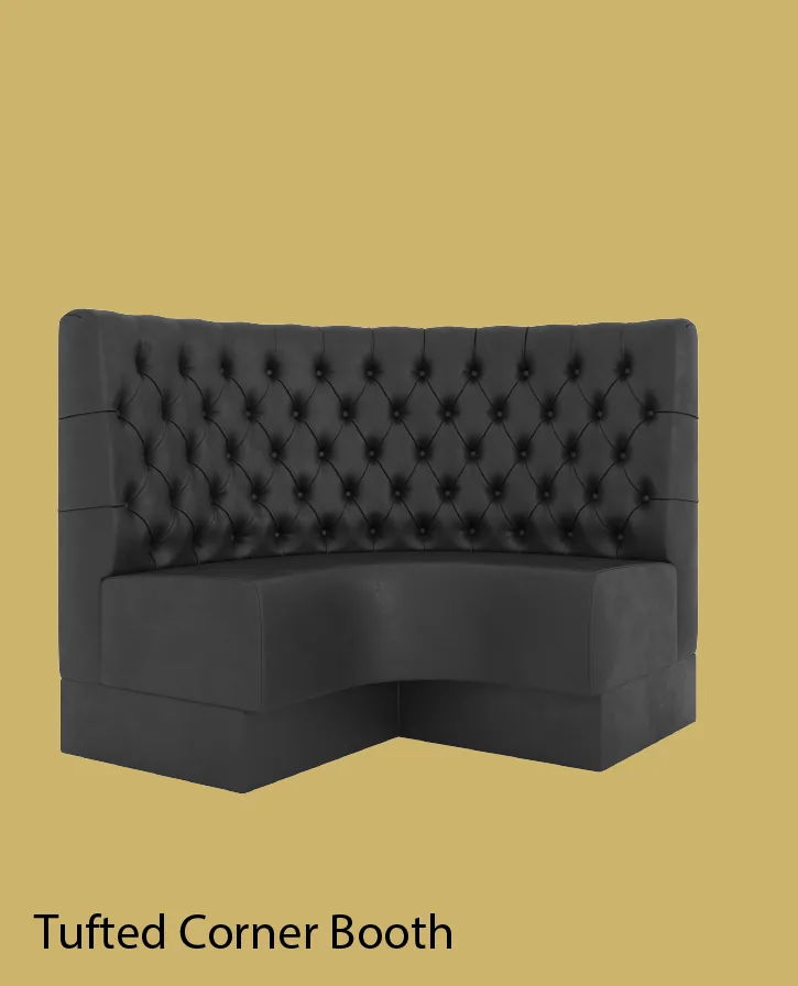 Tufted Corner Booth