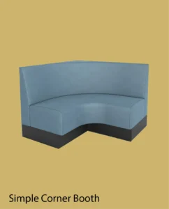 simple corner sofa for commercial seating