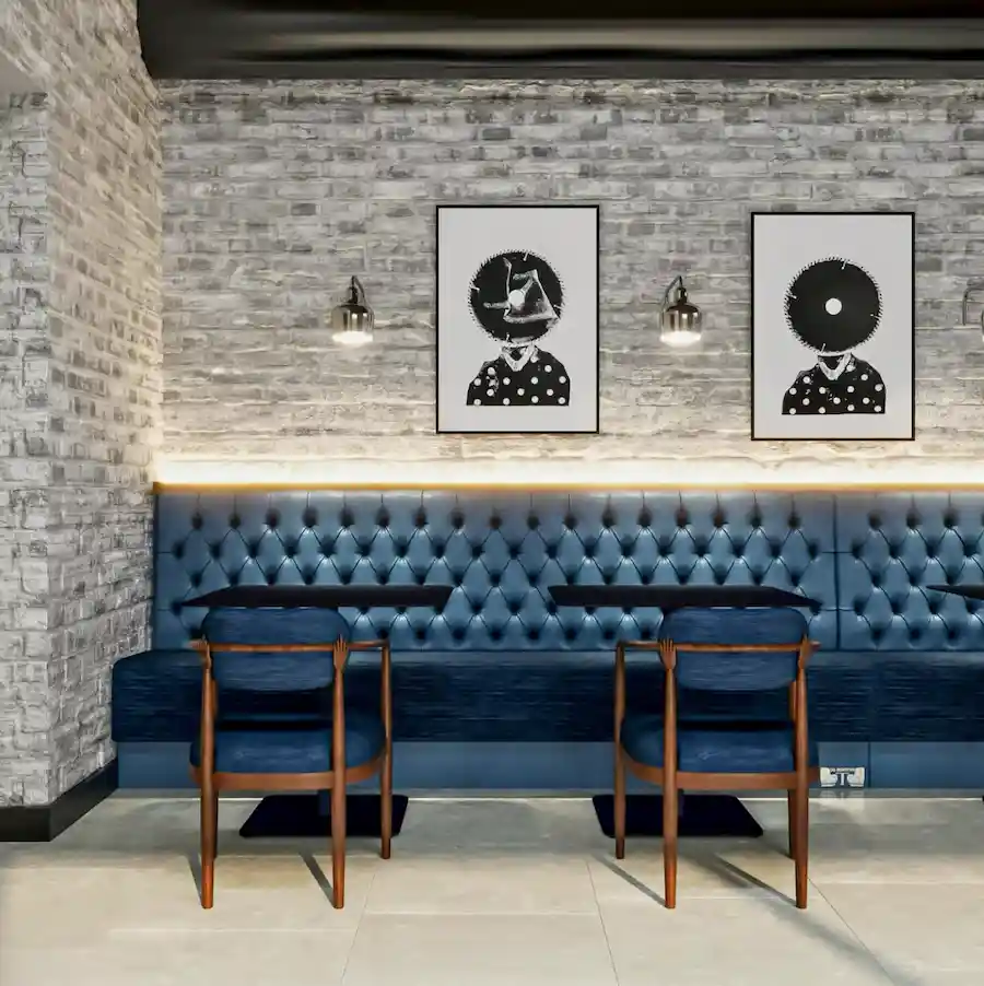 signature booths made for restaurants